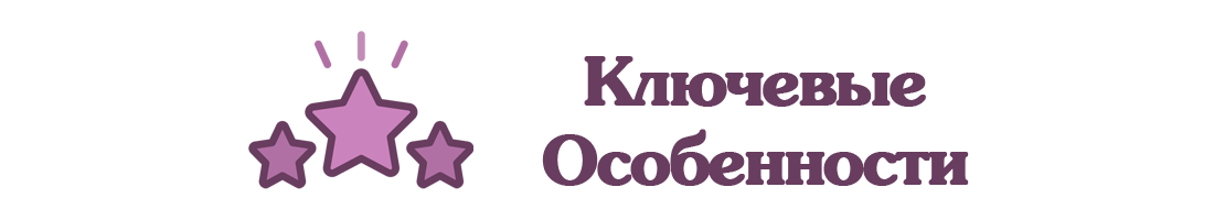 Ключевые особенности